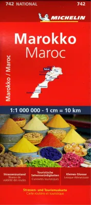 Maroko (č. 742) mapa