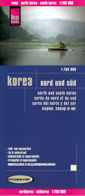 Jižní Korea a KLDR - mapa odolná
