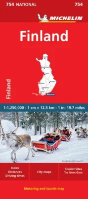 Finsko (č. 754) mapa