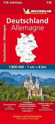 Německo (č. 718) mapa