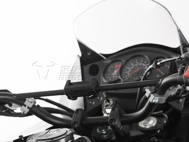 Držák GPS na hrazdu řidítek odpružený, Quick-Lock