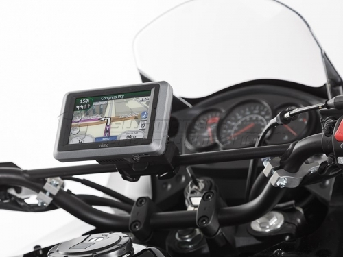 Držák GPS na hrazdu řidítek odpružený, Quick-Lock