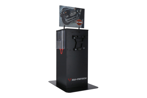 Sales display Legend Gear LH bags Black.