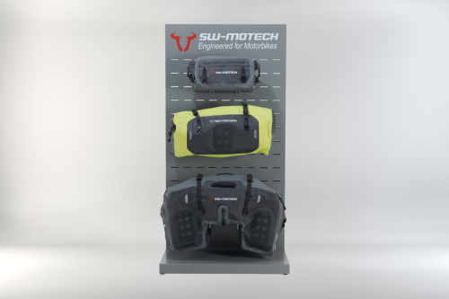 Sales display room with mounting Theme: Waterproof and accessories. Part 1.