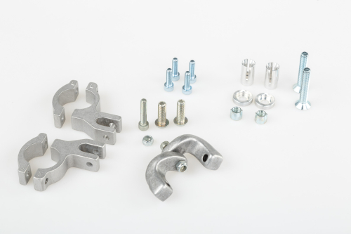 EGO chrániče kit Black. Zahrnuje montážní materiál pro řídítka 22 mm.