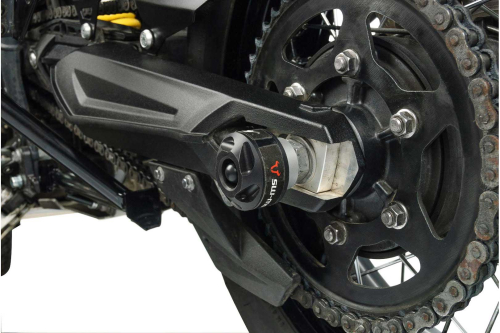 padací protektory na zadní osu Triumph Tiger 800 (10-)