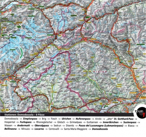 Motomapa Piemont - Aostatal