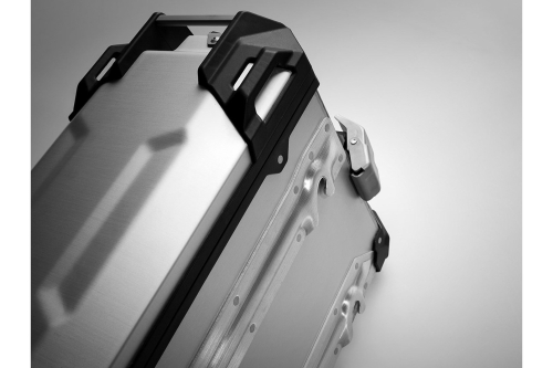 kufr TraX Adventure 45 L stříbrný,levý