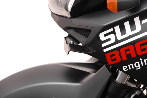 držáky světel černá. Suzuki DL1000/650. Kawasaki KLV1000.