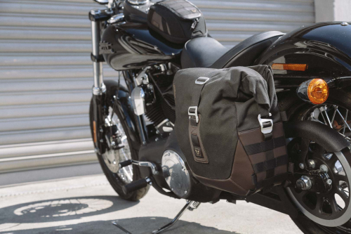 Legend Gear tašky sada - Černá edice Harley Davidson Dyna Low Rider, Street Bob.