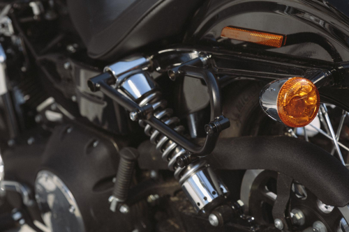 Legend Gear tašky sada - Černá edice Harley Davidson Dyna Low Rider, Street Bob.