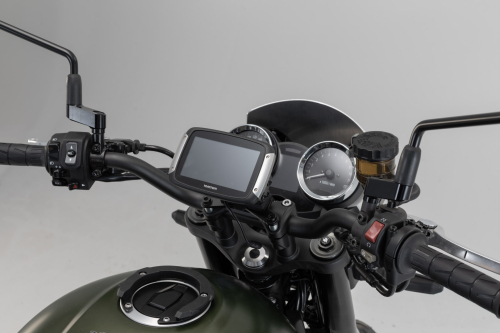GPS držák pro kokpit černý. Kawasaki Z900RS (17-).