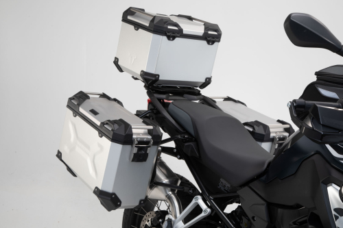 Adventure sada zavazadel černá  F GS 750/850 (18-). pro  top nosič z plastu