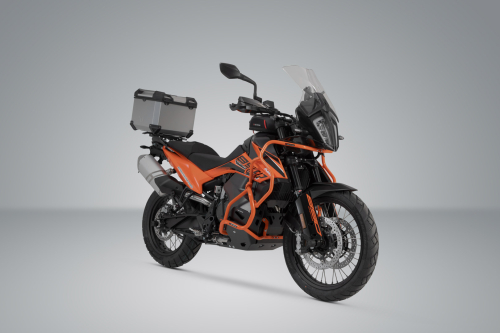 TRAX ADV top case system stříbrný KTM models.