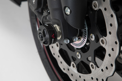 protektory na  přední osu černý Suzuki GSX-S750 (17-).