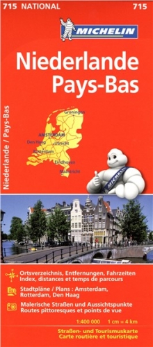 Nizozemí (č. 715) mapa