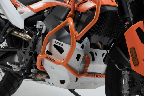 padací rámy oranžové, KTM 790 Adv/R (19-21), 890 Adv/R (20-22).