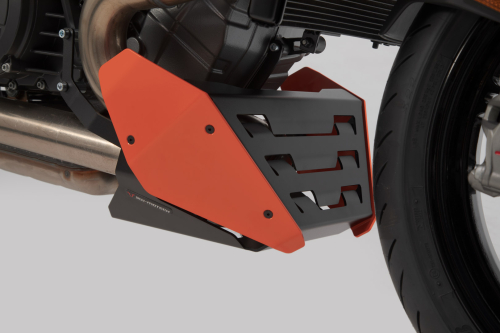 přední spoiler Orange/Černý, KTM 1290 Super Duke R (19-).