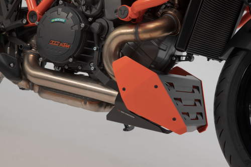 přední spoiler Orange/Černý, KTM 1290 Super Duke R (19-).