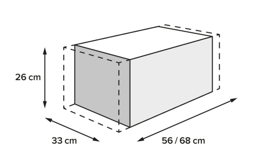zadní taška Rackpack PRO,32-42 litrů