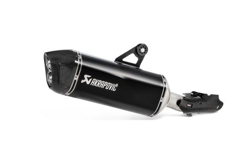 Akrapovic Slip On exhaust system Black. BMW R 1250 GS / Adv (18-).