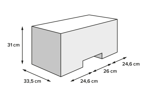 PRO Travelbag tail bag, 65 litrů