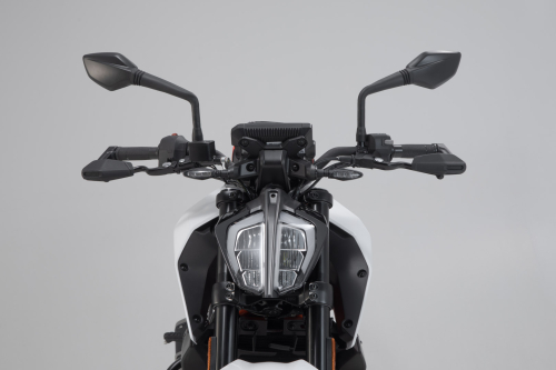 chránič páček vč. deflektoru proti větruKTM 390 Duke, Ducati Monster 937.