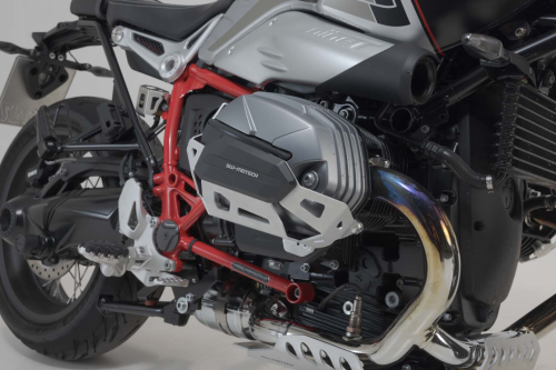 Cylinder guard Silver. BMW R nineT / Pure / Scrambler (20-).