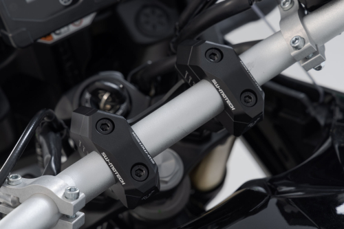 variabilní zvýšení řídítek o průměru 28mm, H 28, černé