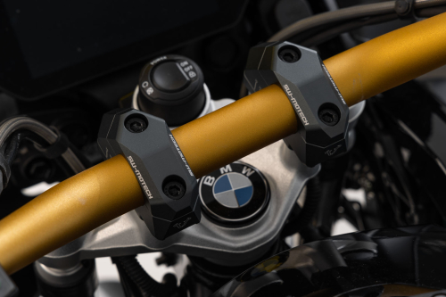 variabilní zvýšení řídítek o průměru 32mm, H 32, černé