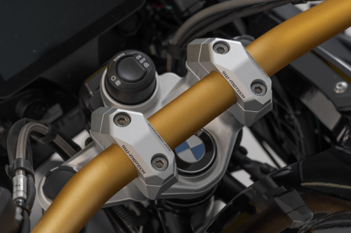 variabilní zvýšení řídítek o průměru 32mm, H 32, stříbrné