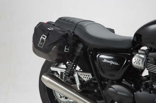 Legend Gear side bag system LC Black Edition Triumph Street Twin (16-) / Cup (16-)
