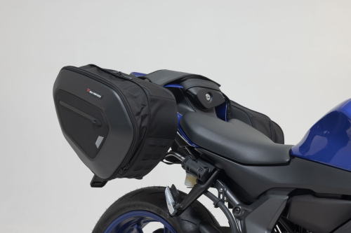 PRO BLAZE saddlebag set Black. Yamaha YZF-R7 (21-).