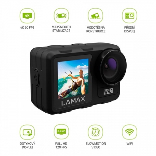 Voděodolná kamera Lamax W9.1
