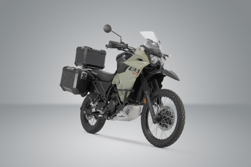 Adventure set Luggage Black. Kawasaki KLR 650 (22-).