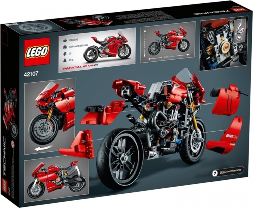 Ducati Panigale V4 R - stavebnice Lego Technic 42107