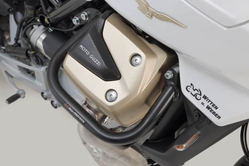 padací rámy černé, Moto Guzzi V100 Mandello/S (22-).