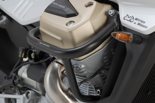 padací rámy černé, Moto Guzzi V100 Mandello/S (22-).