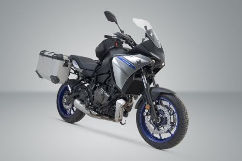 TRAX ADV sada kufrů stříbrné 37/37 l. Yamaha MT-07 Tracer (16-25). RM30,RM31