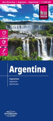 Argentina - mapa odolná
