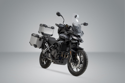 Adventure sada tří kufrů,stříbrné, Triumph Tiger 900/GT/Rally/Pro (19-23).