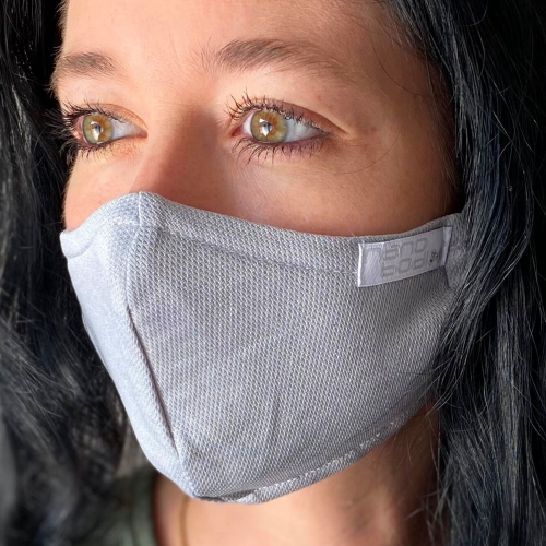 NANO rouška (2-vrstvá s kapsou a klipem)