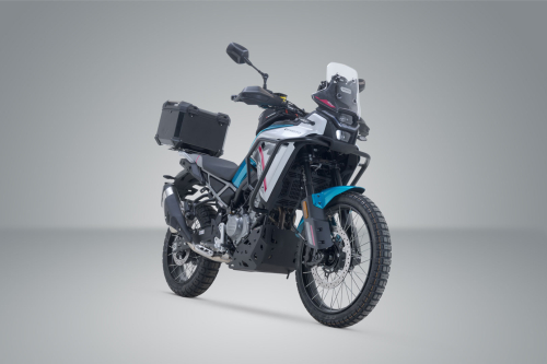 TRAX ADV top case system Black. CFMoto 450MT (23-).