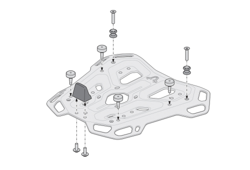 DUSC XL top case system Black. 55 l. Honda CRF1000L Africa Twin (15-).