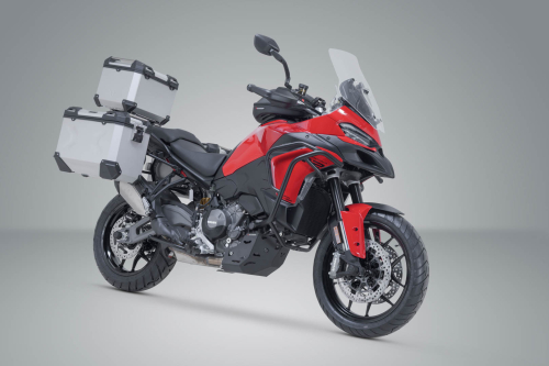 Adventure set TRAX ADV Silver. Ducati Multistrada V2 / V2 S (24-).