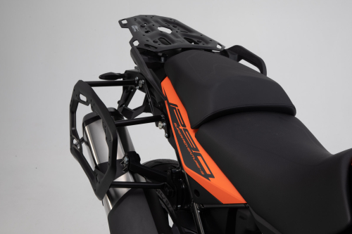 Adventure set DUSC with top case XL Black. KTM 1050/1090/1190 Adv,1290 SAdv