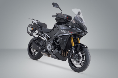 Adventure set DUSC with top case XL Black. Suzuki GSX-S1000GX (23-).