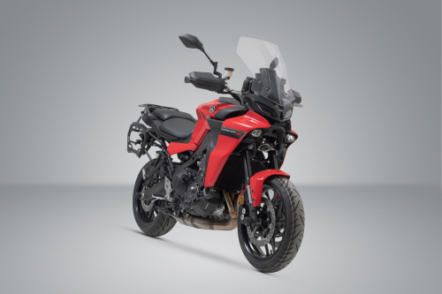 Adventure set DUSC with top case XL Black. Yamaha Tracer 9 / GT (20-) / GT+ (22-).