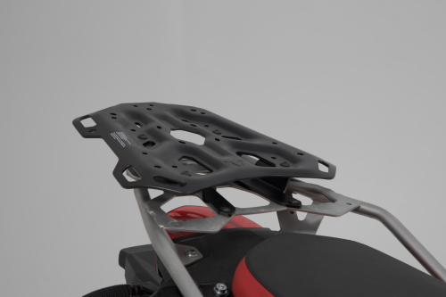 Adventure set DUSC with top case XL Black. BMW F 750/800/850 GS. For stainl. steel