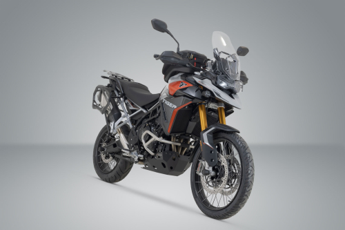 Adventure set DUSC with top case XL Black. Triumph Tiger 900 GT / Rally Pro (23-).